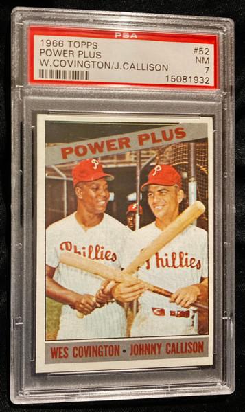 1966 Topps #052 Power Plus PSA 7