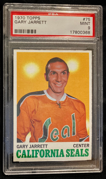 1970 Topps #075 Gary Jarrett PSA 9