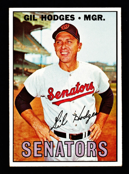 1967 Topps #228 Gil Hodges EX