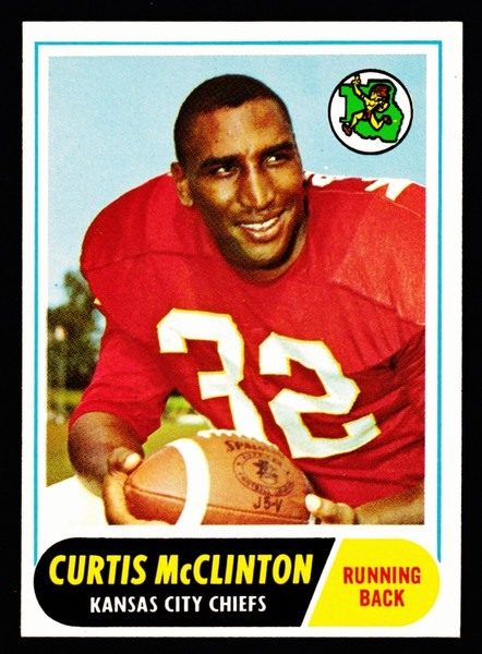 1968 Topps #067 Curtis McClinton EXMT+