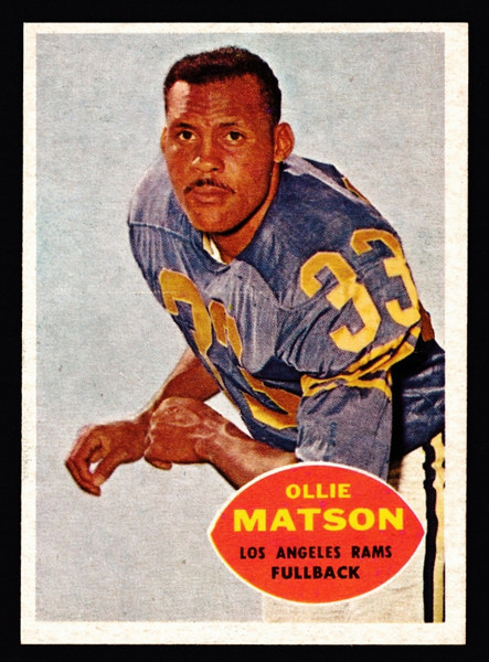 1960 Topps #063 Ollie Matson NM