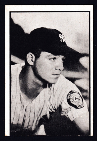 1953 Bowman Black and White #054 Bill Miller VG