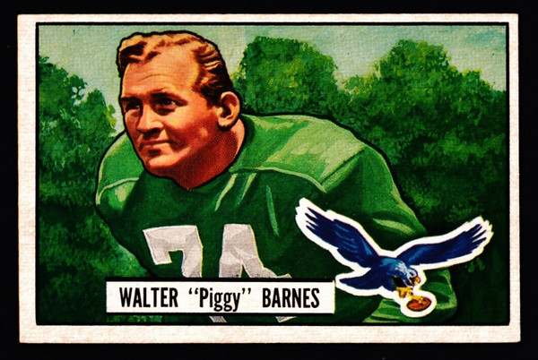 1951 Bowman #048 Walter Piggy Barnes EX