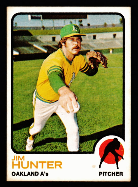 1973 Topps #235 Jim Hunter EX-