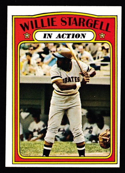 1972 Topps #448 Willie Stargell IA EX