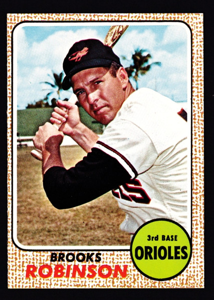 1968 Topps #020 Brooks Robinson EXMT