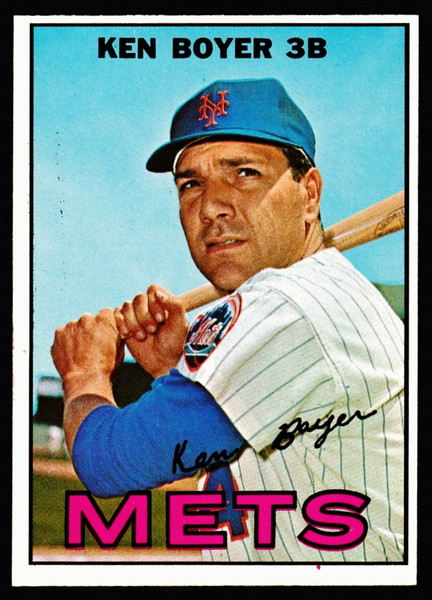 1967 Topps #105 Ken Boyer EXMT
