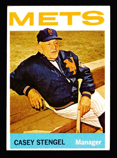 1964 Topps #324 Casey Stengel VG