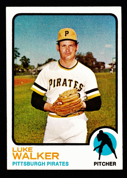 1973 Topps #187 Luke Walker EX