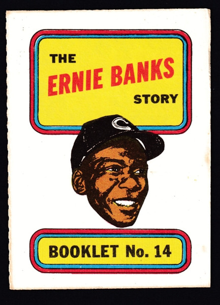 1970 Topps Booklets #14 Ernie Banks EX