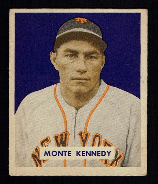 1949 Bowman #237 Monte Kennedy RC Fair