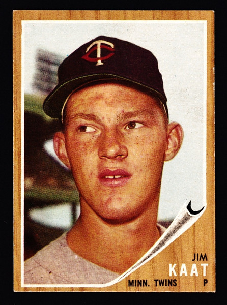 1962 Topps #021 Jim Kaat EX+
