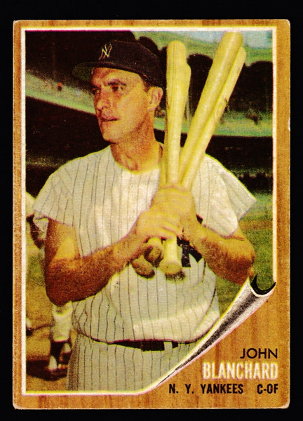 1962 Topps #093 John Blanchard VG