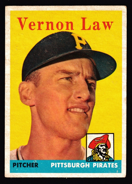 1958 Topps #132 Vernon Law EX-
