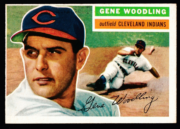 1956 Topps #163 Gene Woodling GB EX-
