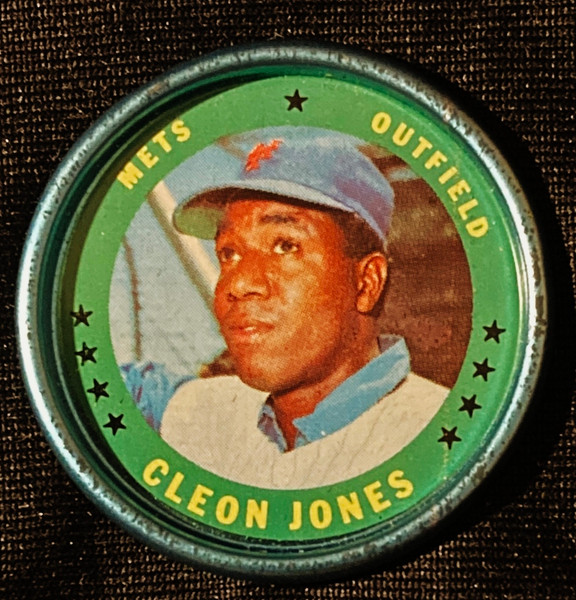 1971 Topps Coins #103 Cleon Jones B