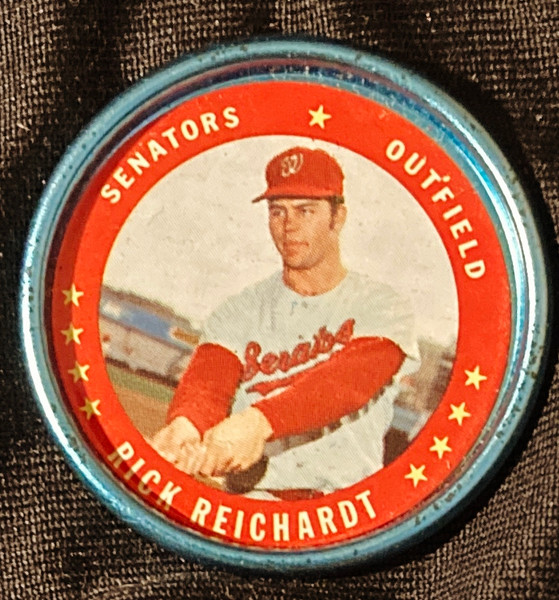 1971 Topps Coins #102 Rick Reichart D