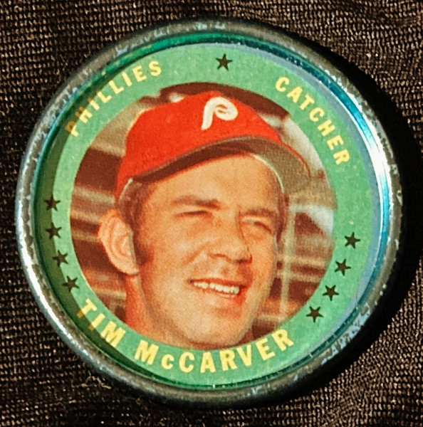 1971 Topps Coins #107 Tim McCarver B