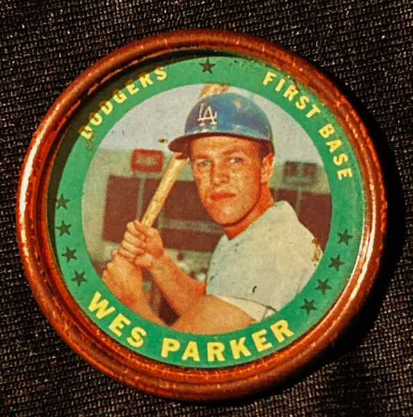 1971 Topps Coins #121 Wes Parker D