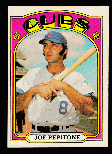 1972 Topps #303 Joe Pepitone EX-