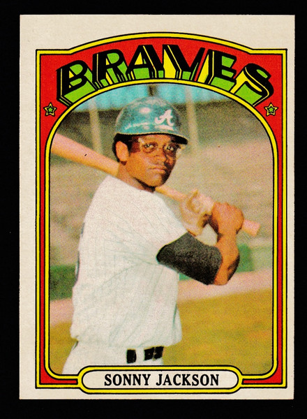 1972 Topps #318 Sonny Jackson EX+