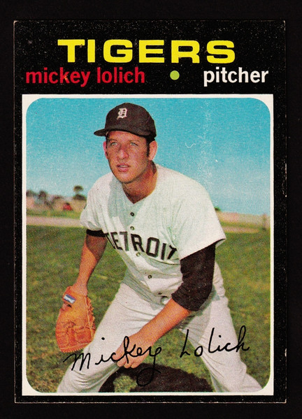 1971 Topps #133 Mickey Lolich EX