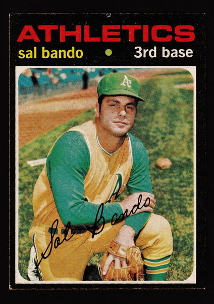 1971 Topps #285 Sal Bando EX