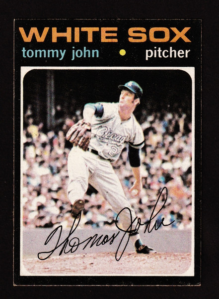 1971 Topps #520 Tommy John EX+