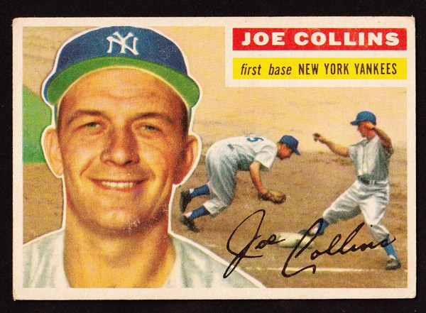 1956 Topps #021 Joe Collins GB EX-