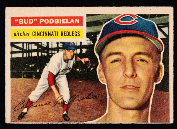 1956 Topps #224 Bud Podbielan VG