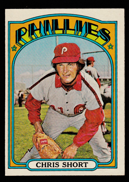 1972 Topps #665 Chris Short VGEX