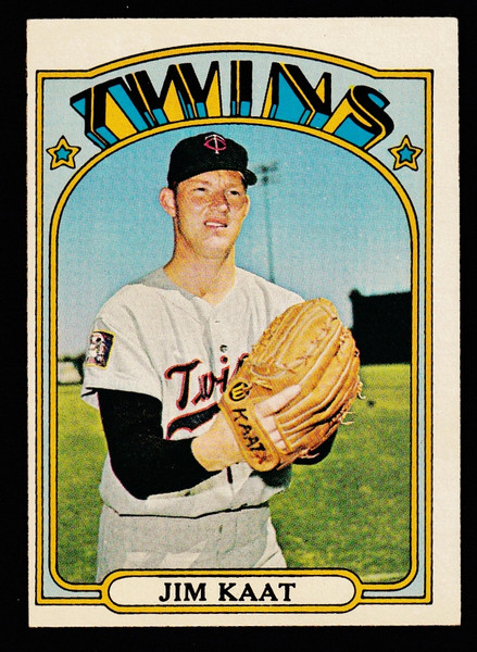 1972 Topps #709 Jim Kaat EX- B