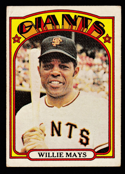 1972 Topps #049 Willie Mays VG