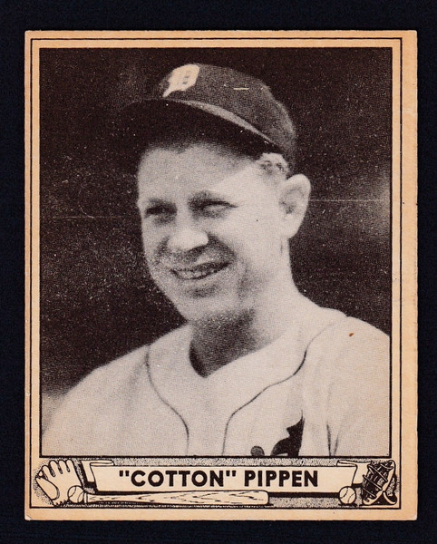 1940 Play Ball #136 Cotton Pippen EX-