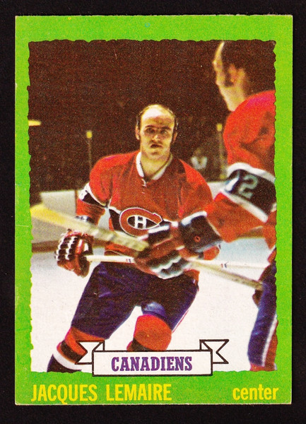 1973 Topps #56 Jacques Lemaire VG+