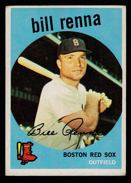 1959 Topps #072 Bill Renna VG+