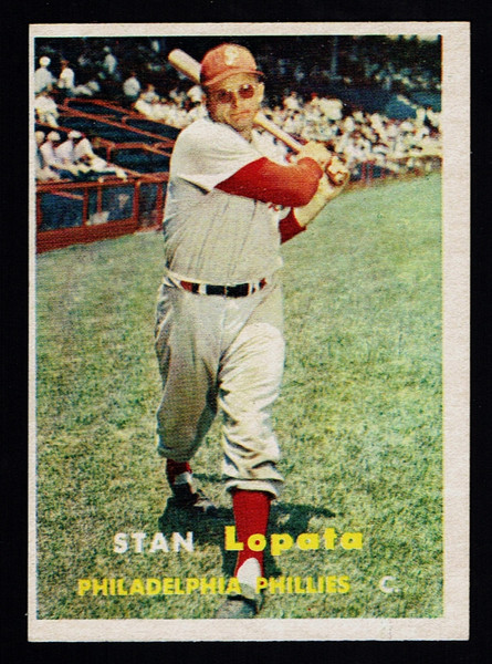 1957 Topps #119 Stan Lopata VGEX