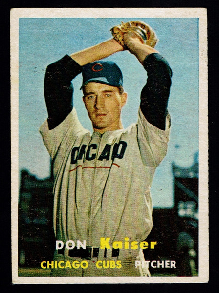 1957 Topps #134 Don Kaiser VGEX