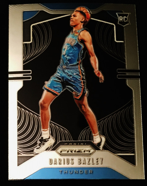 2019 Panini Prizm #289 Darius Bazley RC NMMT or Better