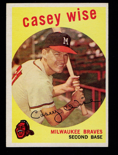 1959 Topps #204 Casey Wise EX+