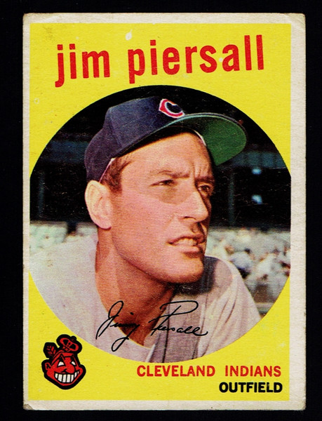 1959 Topps #355 Jim Piersall VG