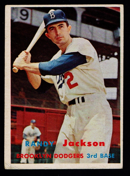 1957 Topps #190 Randy Jackson VGEX