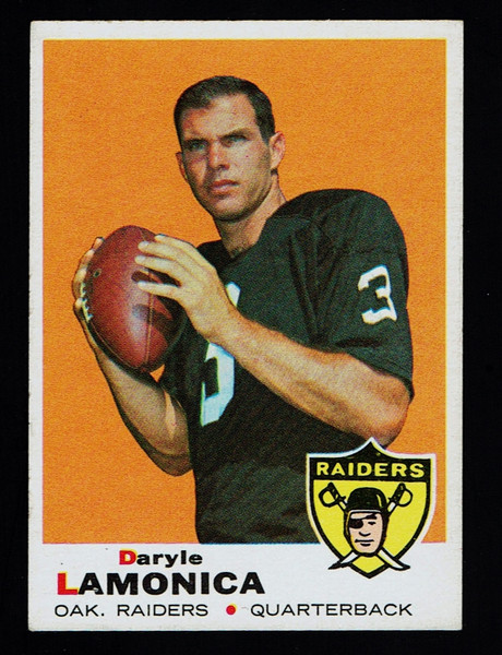 1969 Topps #263 Daryle Lamonica EX