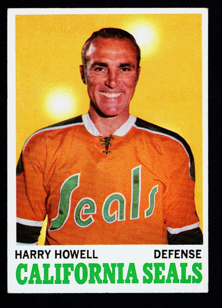 1970 Topps #072 Harry Howell VG