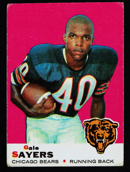 1969 Topps #051 Gale Sayers Poor