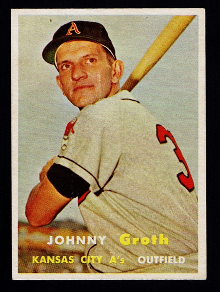 1957 Topps #360 Johnny Groth Fair