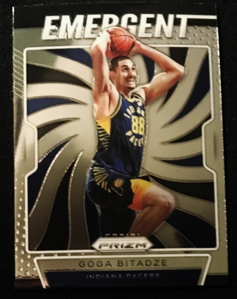 2019 Panini Prizm Emergent #26 Goga Bitadze NMMT or Better