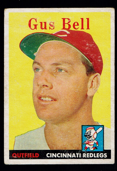 1958 Topps #075 Gus Bell VG