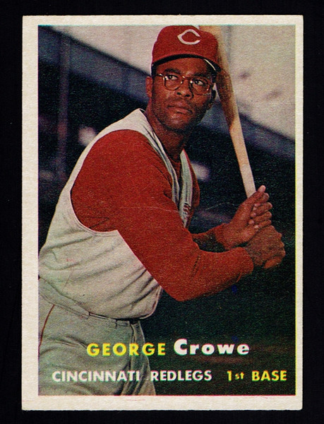 1957 Topps #073 George Crowe VGEX