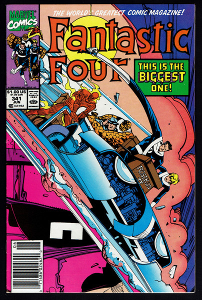 1990 Marvel Fantastic Four #341 VF